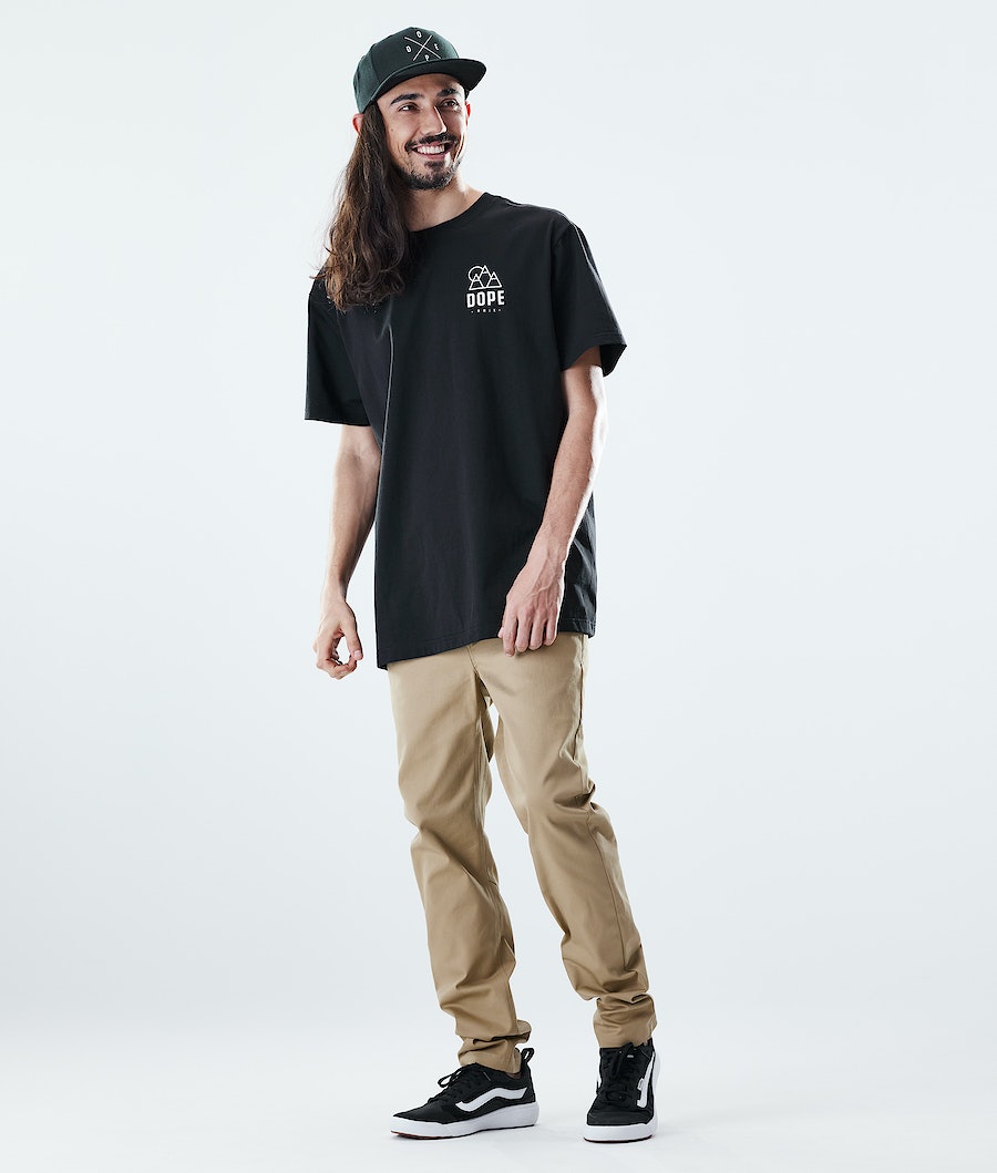 Dope Daily Rise T-Shirts Herren Schwarz | 247-YJXQSW