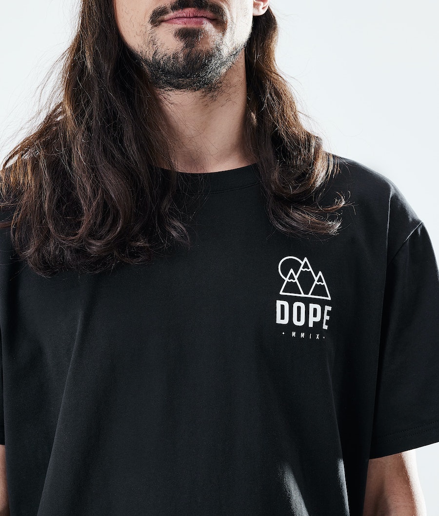 Dope Daily Rise T-Shirts Herren Schwarz | 247-YJXQSW