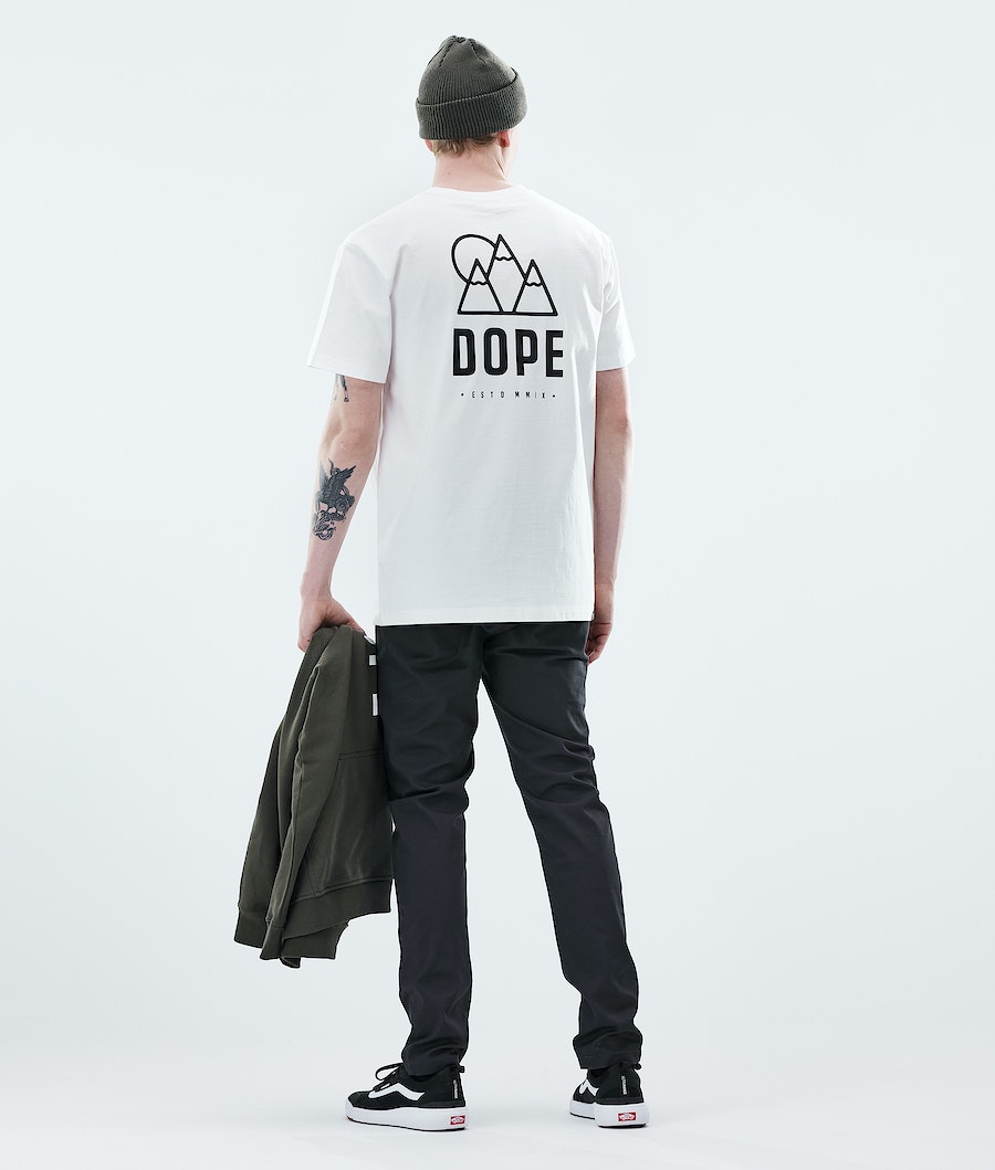 Dope Daily Rise T-Shirts Herren Weiß | 109-VUXZNL