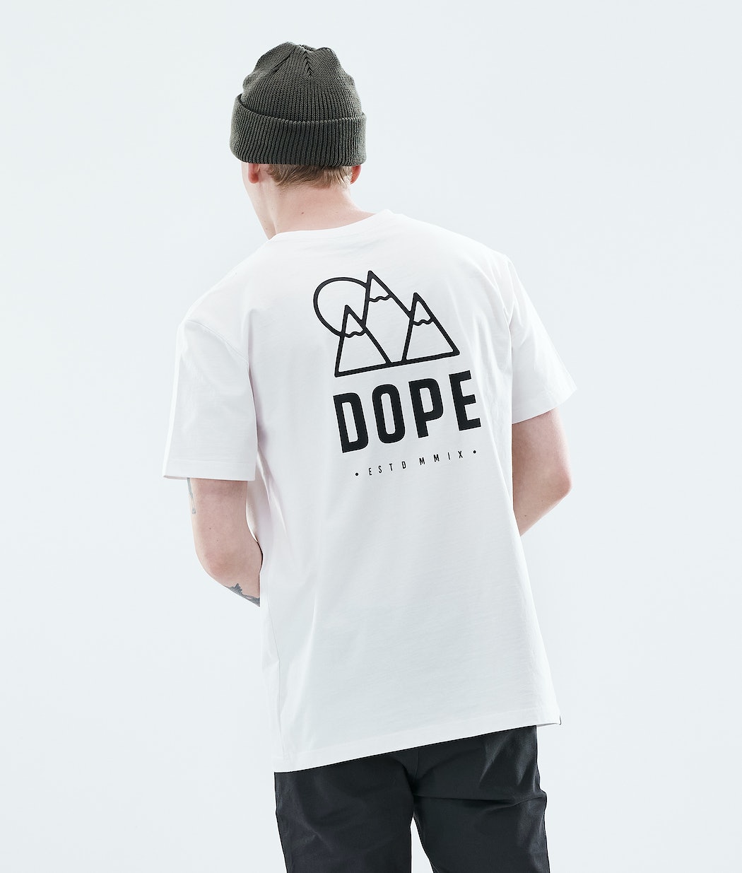 Dope Daily Rise T-Shirts Herren Weiß | 109-VUXZNL