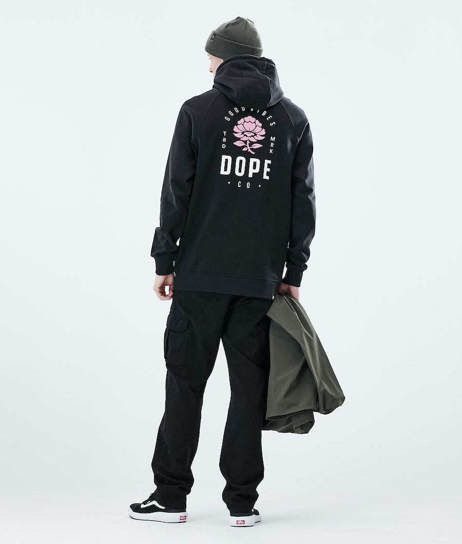 Dope Daily Rose Hoodie Herren Schwarz | 475-IBKAOR