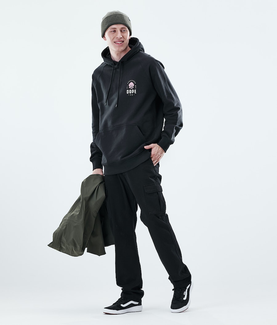Dope Daily Rose Hoodie Herren Schwarz | 475-IBKAOR