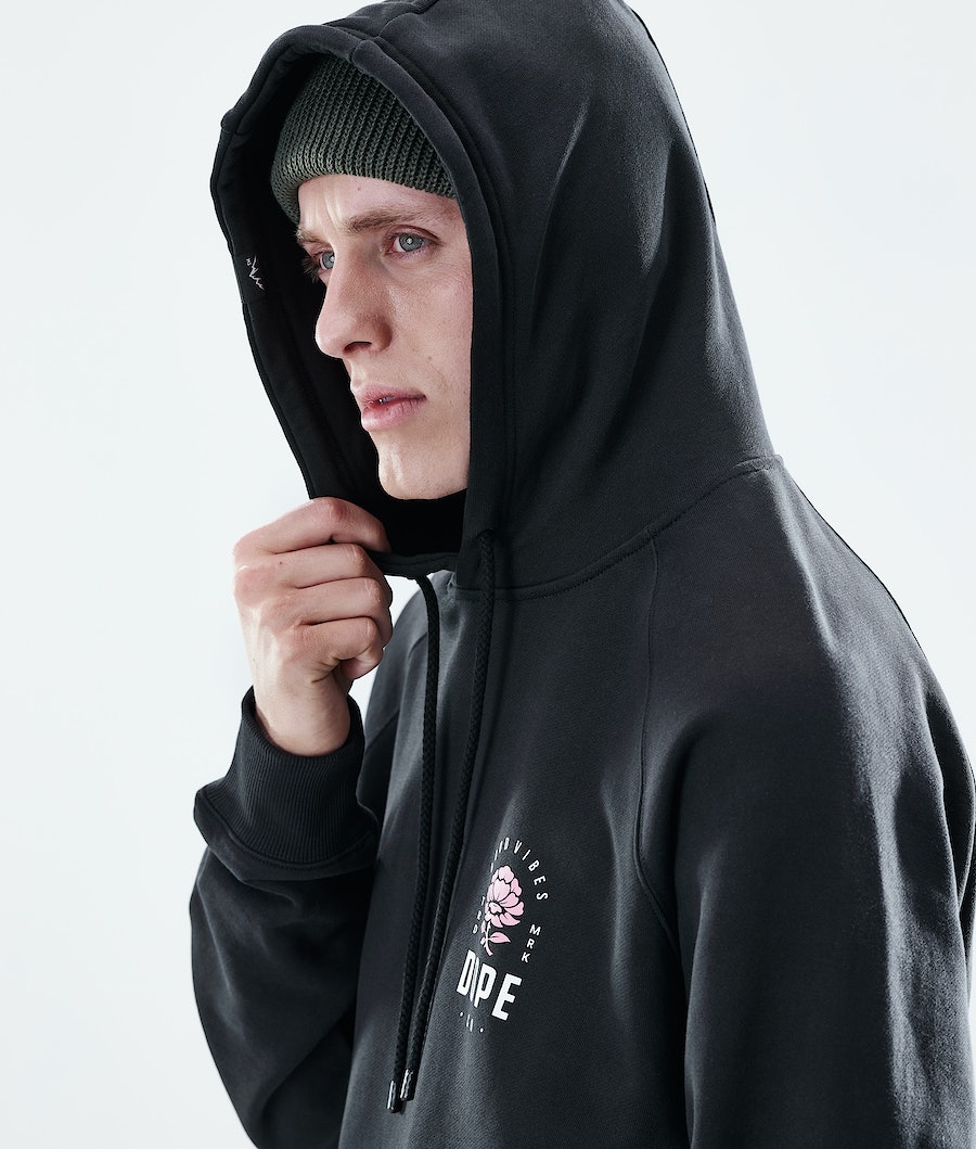 Dope Daily Rose Hoodie Herren Schwarz | 475-IBKAOR