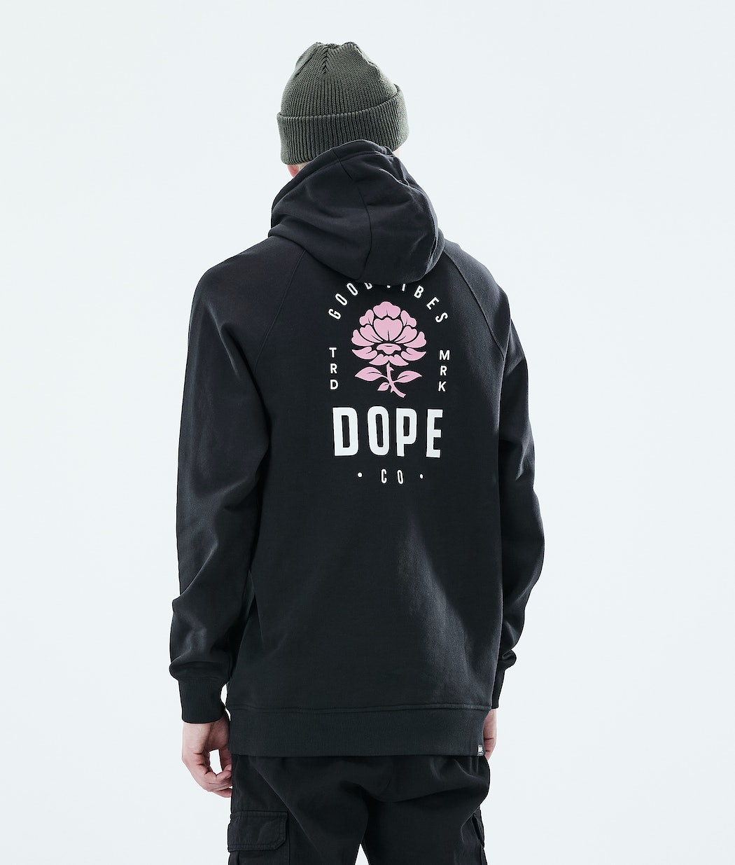 Dope Daily Rose Hoodie Herren Schwarz | 475-IBKAOR