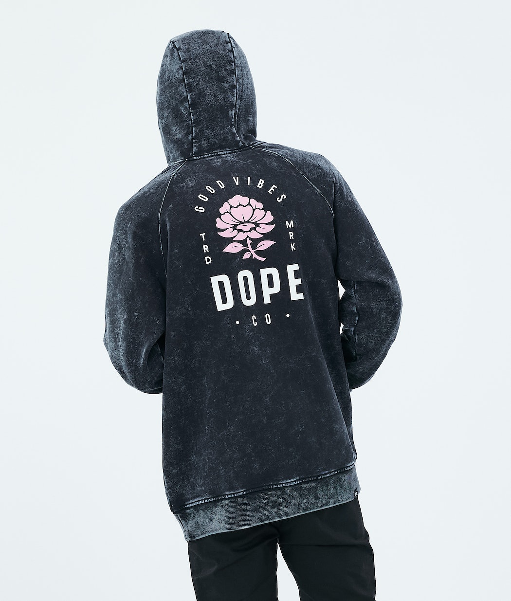 Dope Daily Rose Hoodie Herren Schwarz | 978-ITLFEP