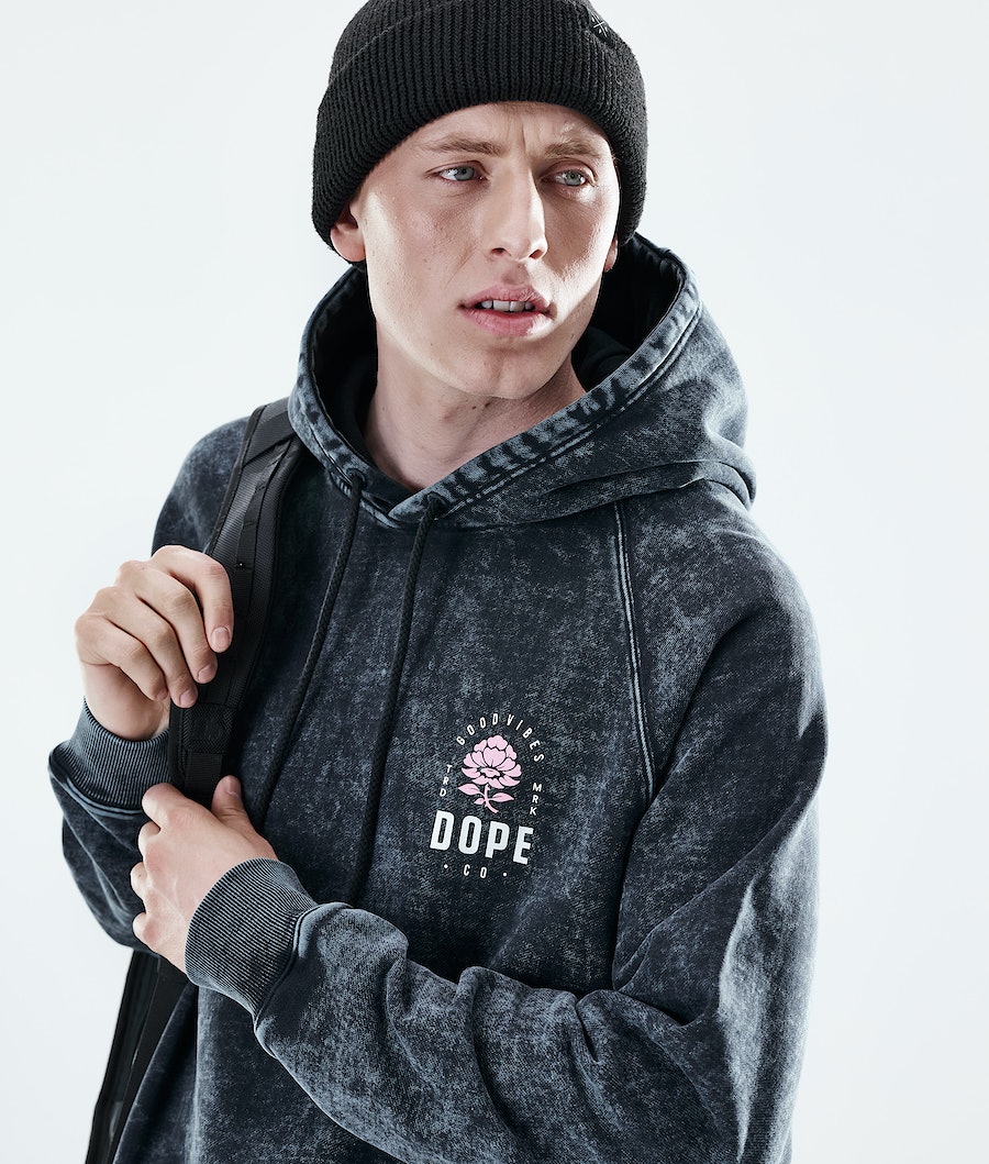 Dope Daily Rose Hoodie Herren Schwarz | 978-ITLFEP