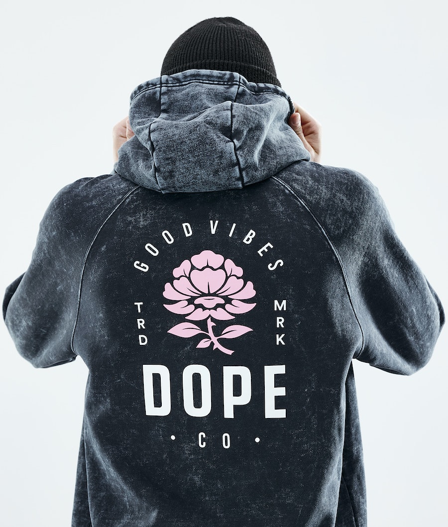 Dope Daily Rose Hoodie Herren Schwarz | 978-ITLFEP
