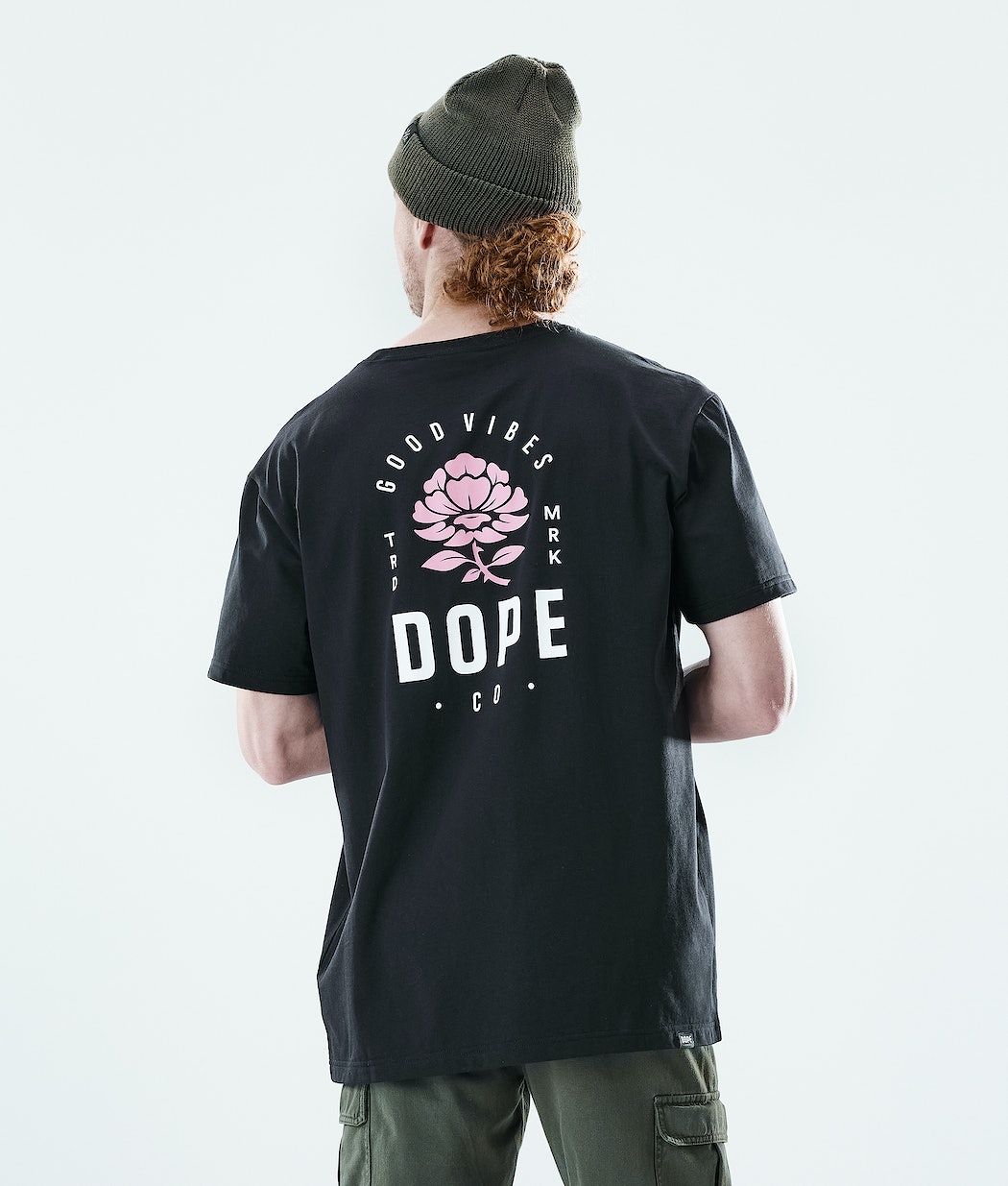 Dope Daily Rose T-Shirts Herren Schwarz | 802-PCELFX