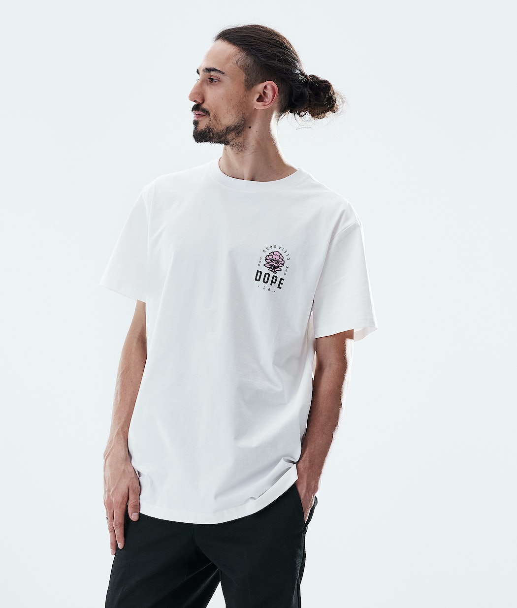 Dope Daily Rose T-Shirts Herren Weiß | 893-QCWVDA