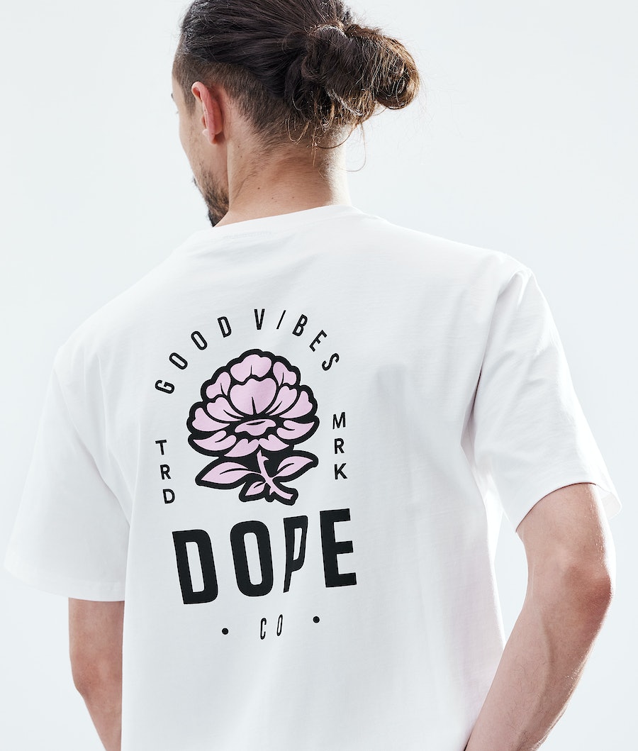 Dope Daily Rose T-Shirts Herren Weiß | 893-QCWVDA