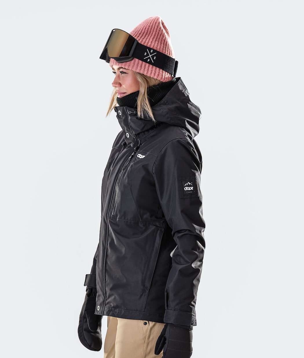 Dope Divine W Snowboardjacke Damen Schwarz | 197-JMLRCH