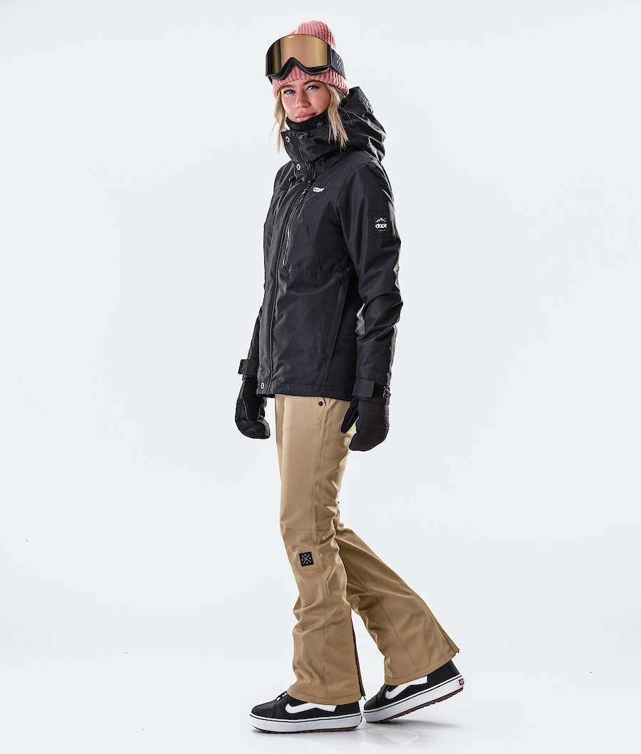 Dope Divine W Snowboardjacke Damen Schwarz | 197-JMLRCH