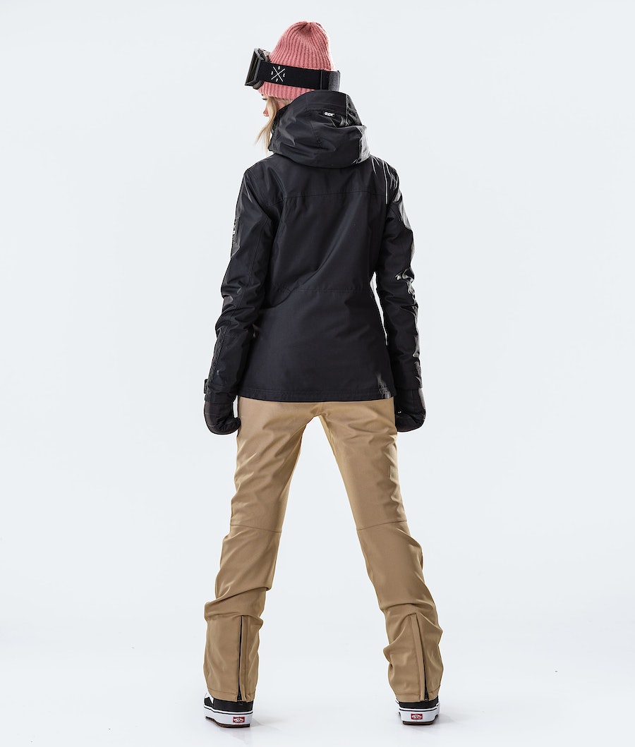 Dope Divine W Snowboardjacke Damen Schwarz | 197-JMLRCH