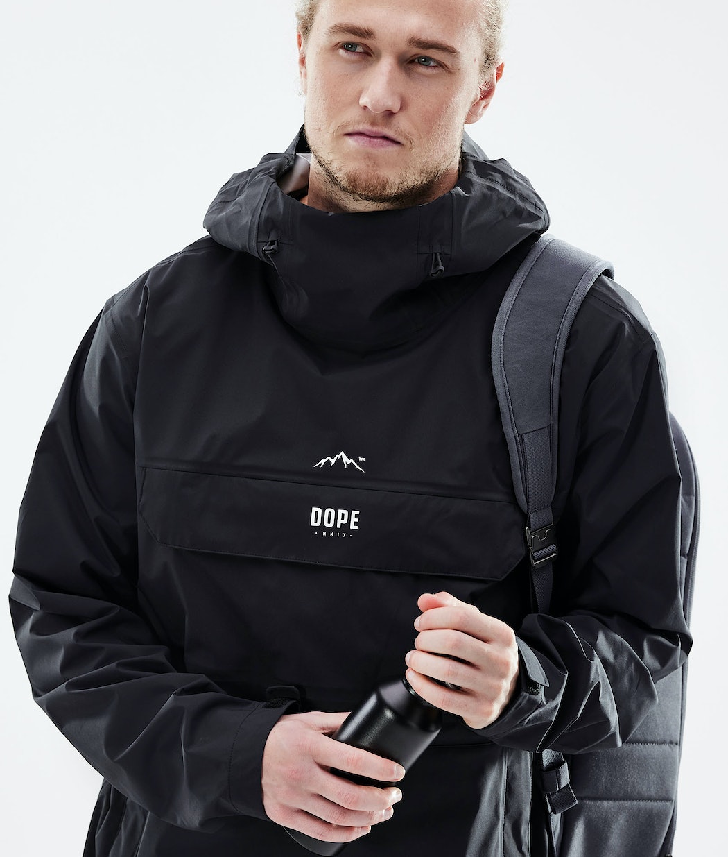 Dope Downpour Regenjacke Herren Schwarz | 827-QEJPXW