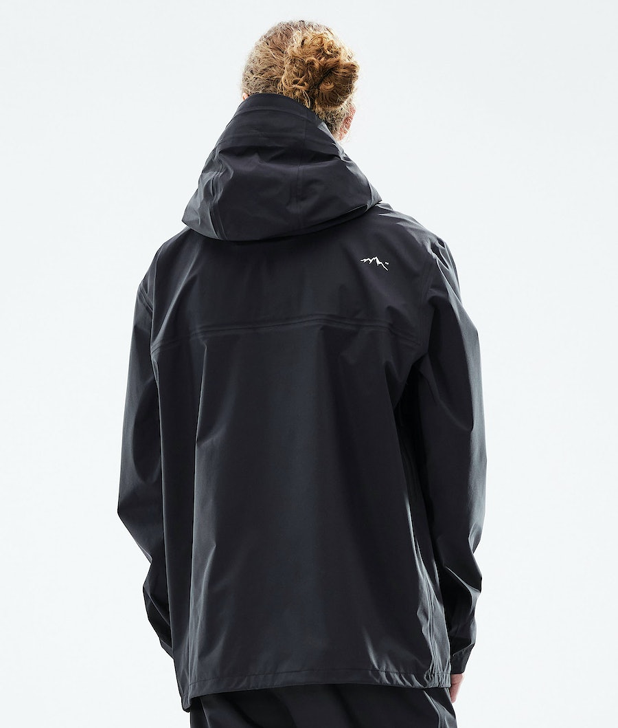 Dope Downpour Regenjacke Herren Schwarz | 827-QEJPXW