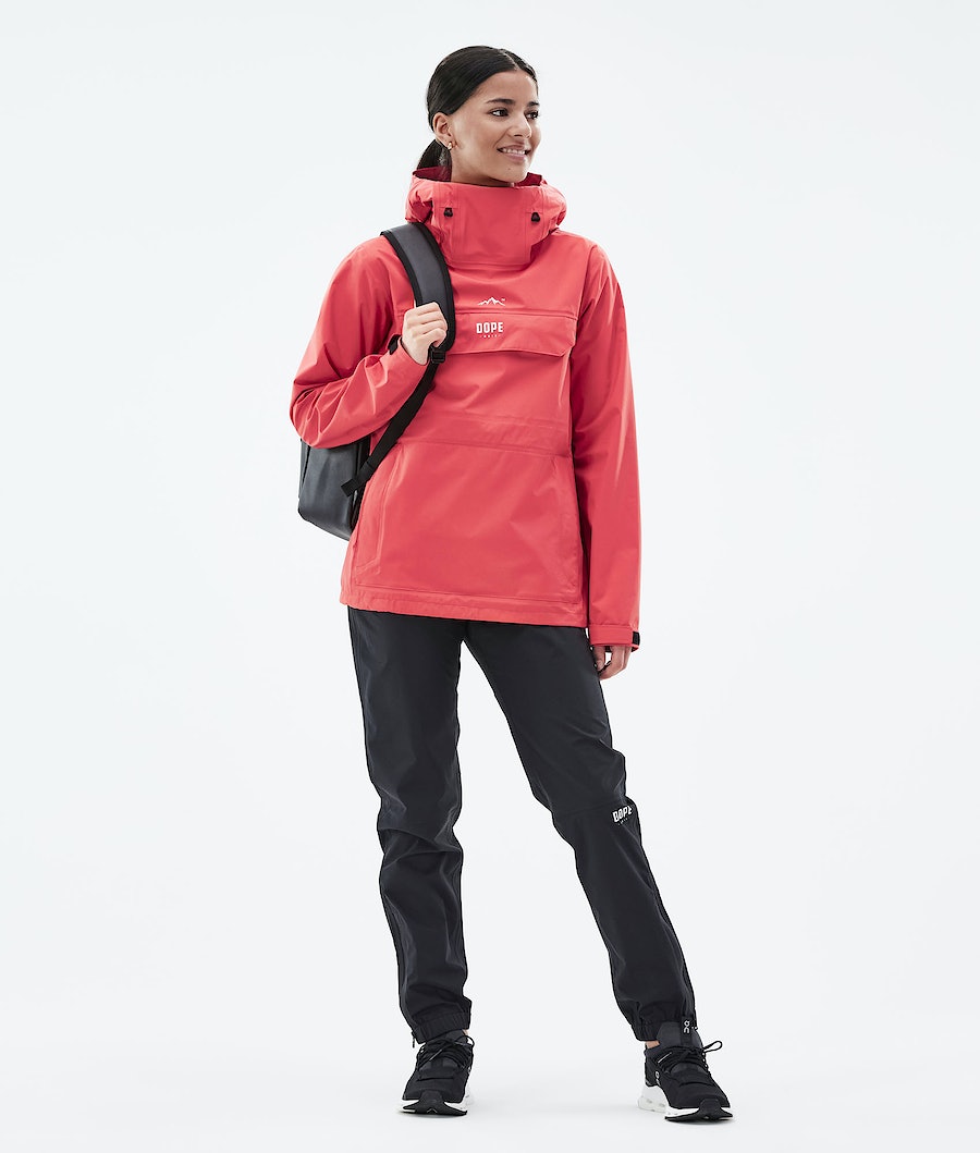 Dope Downpour W Regenjacke Damen Koralle | 029-FLSZJW
