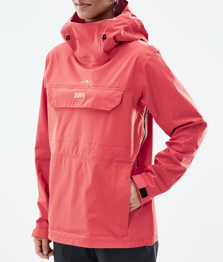 Dope Downpour W Regenjacke Damen Koralle | 029-FLSZJW