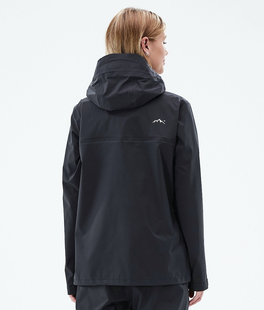 Dope Downpour W Regenjacke Damen Schwarz | 235-SBCEKP