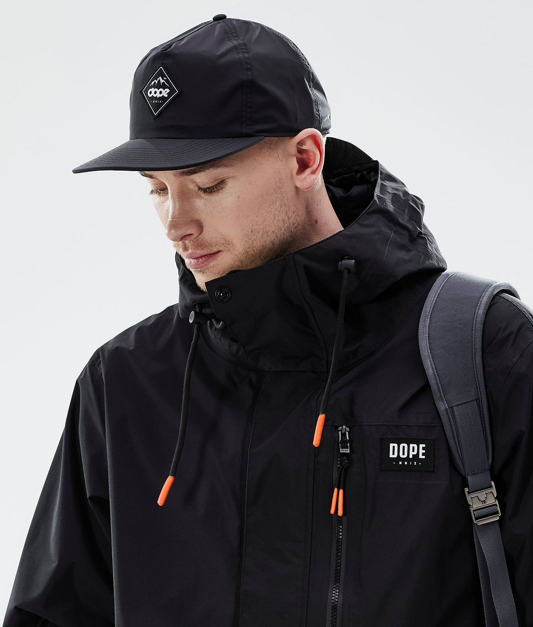 Dope Drain Kappen Herren Schwarz | 625-XUODAJ