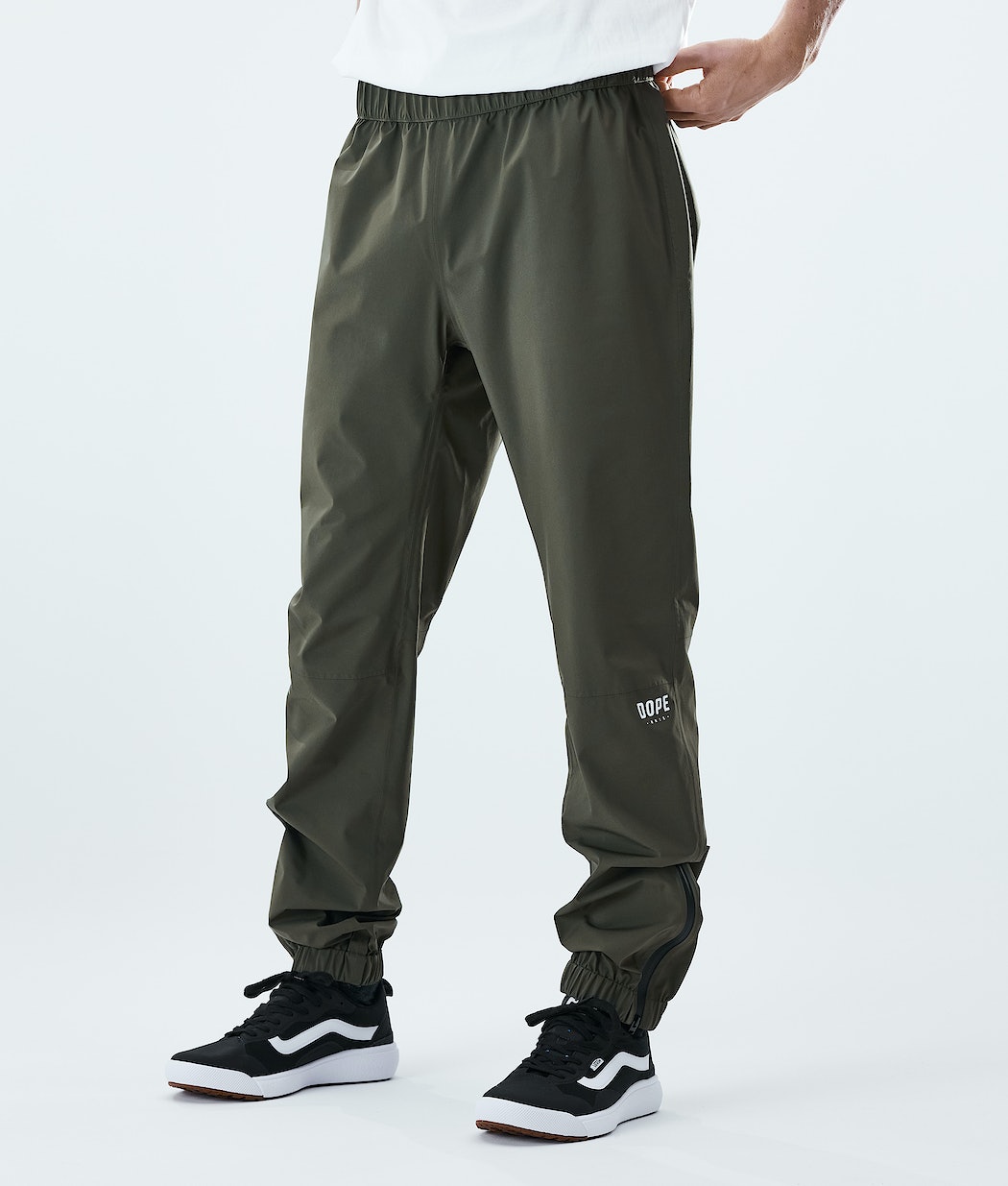 Dope Drizzard Regenhose Herren Olivgrün Grün | 193-KBUFLZ