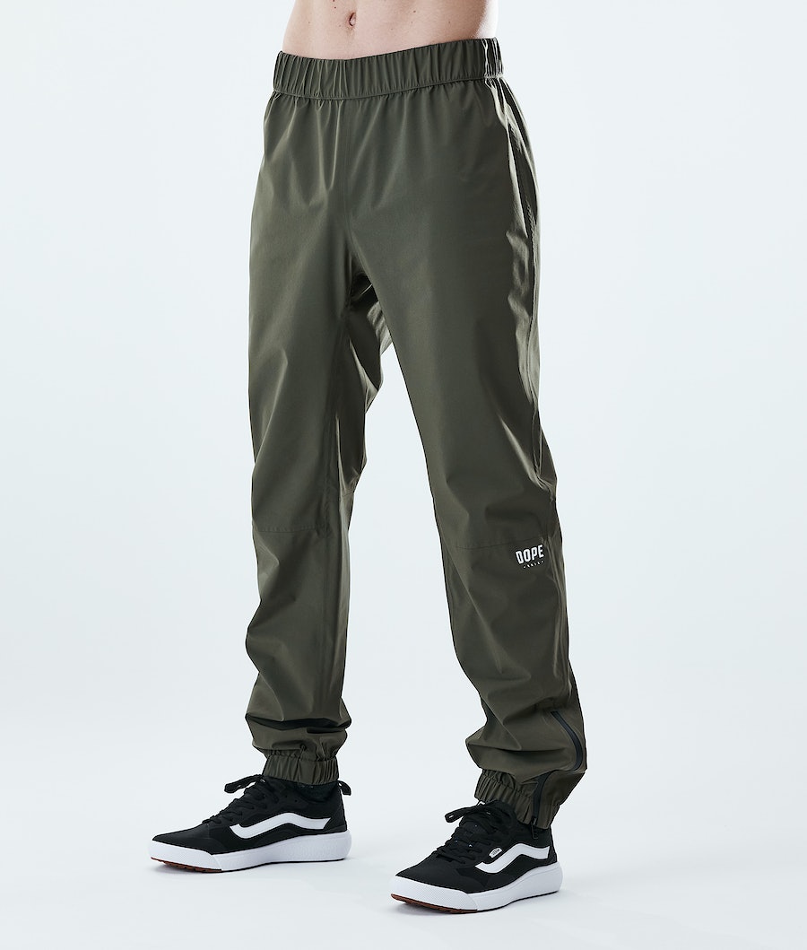 Dope Drizzard Regenhose Herren Olivgrün Grün | 193-KBUFLZ