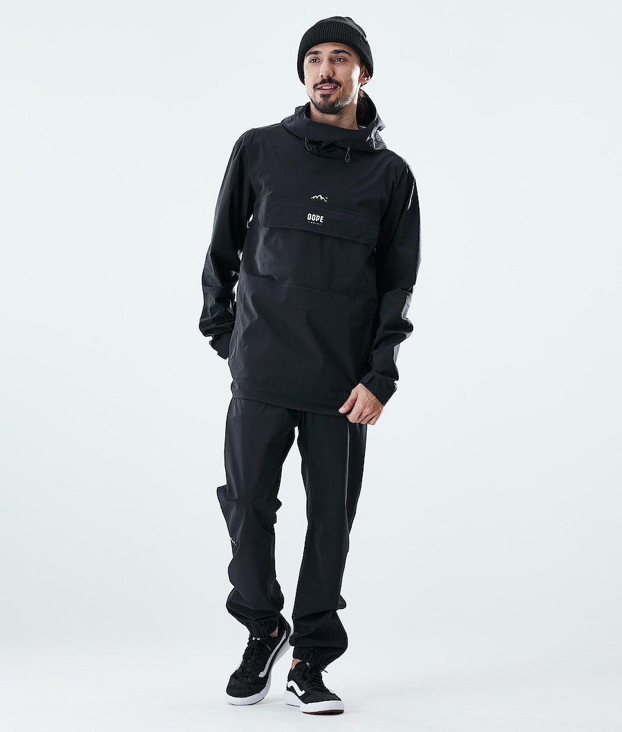 Dope Drizzard Regenjacke Herren Schwarz | 457-UATCVO