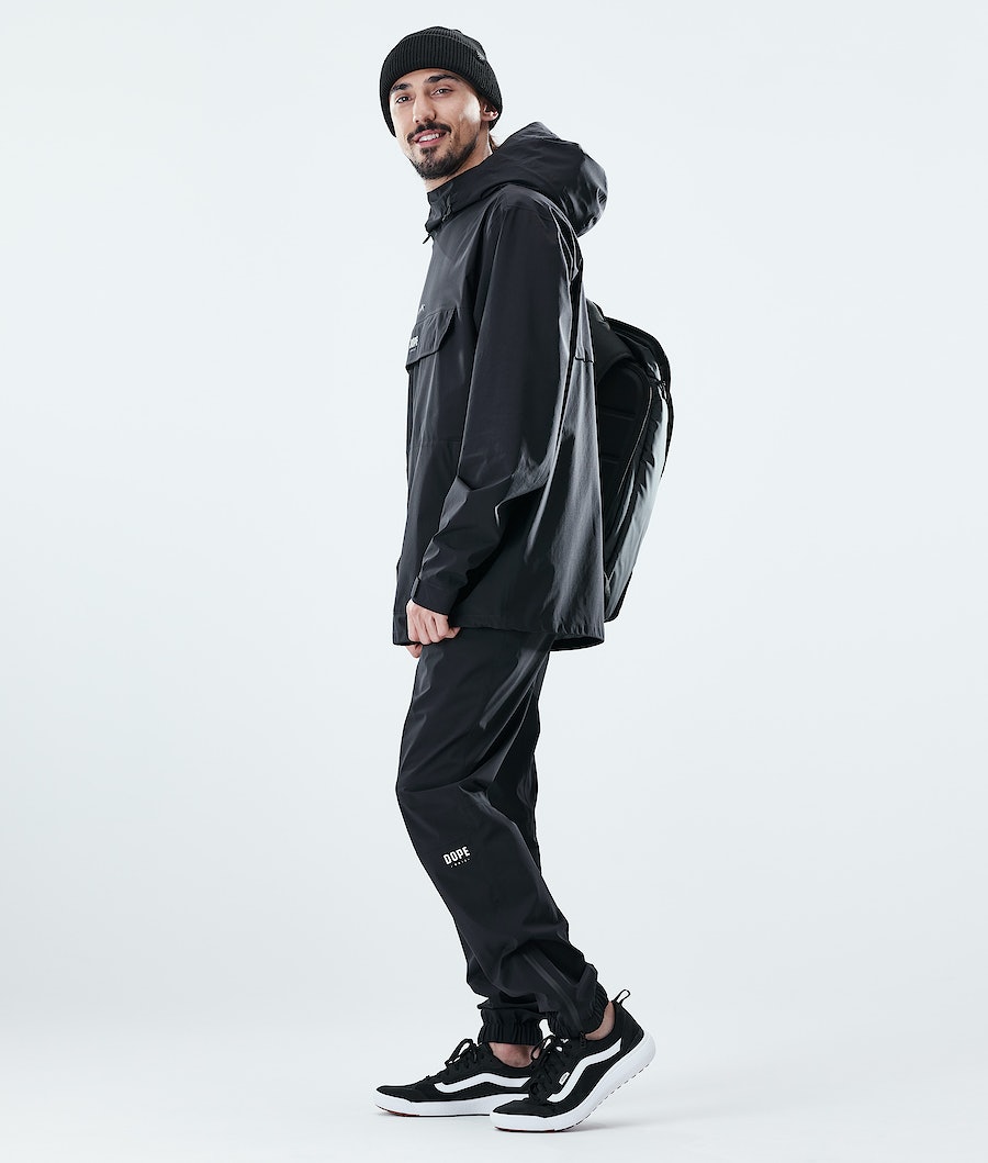 Dope Drizzard Regenjacke Herren Schwarz | 457-UATCVO