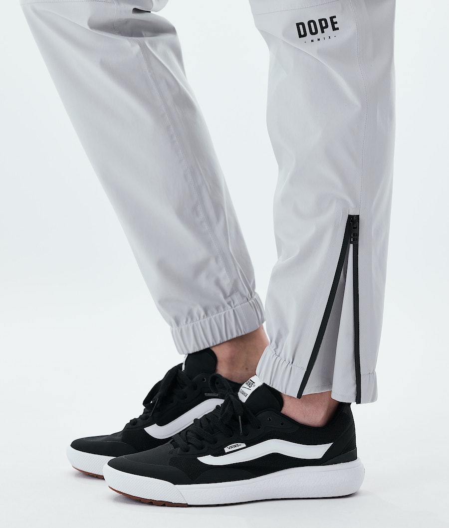 Dope Drizzard W Regenhose Damen Hellgrau | 908-NYLEMF