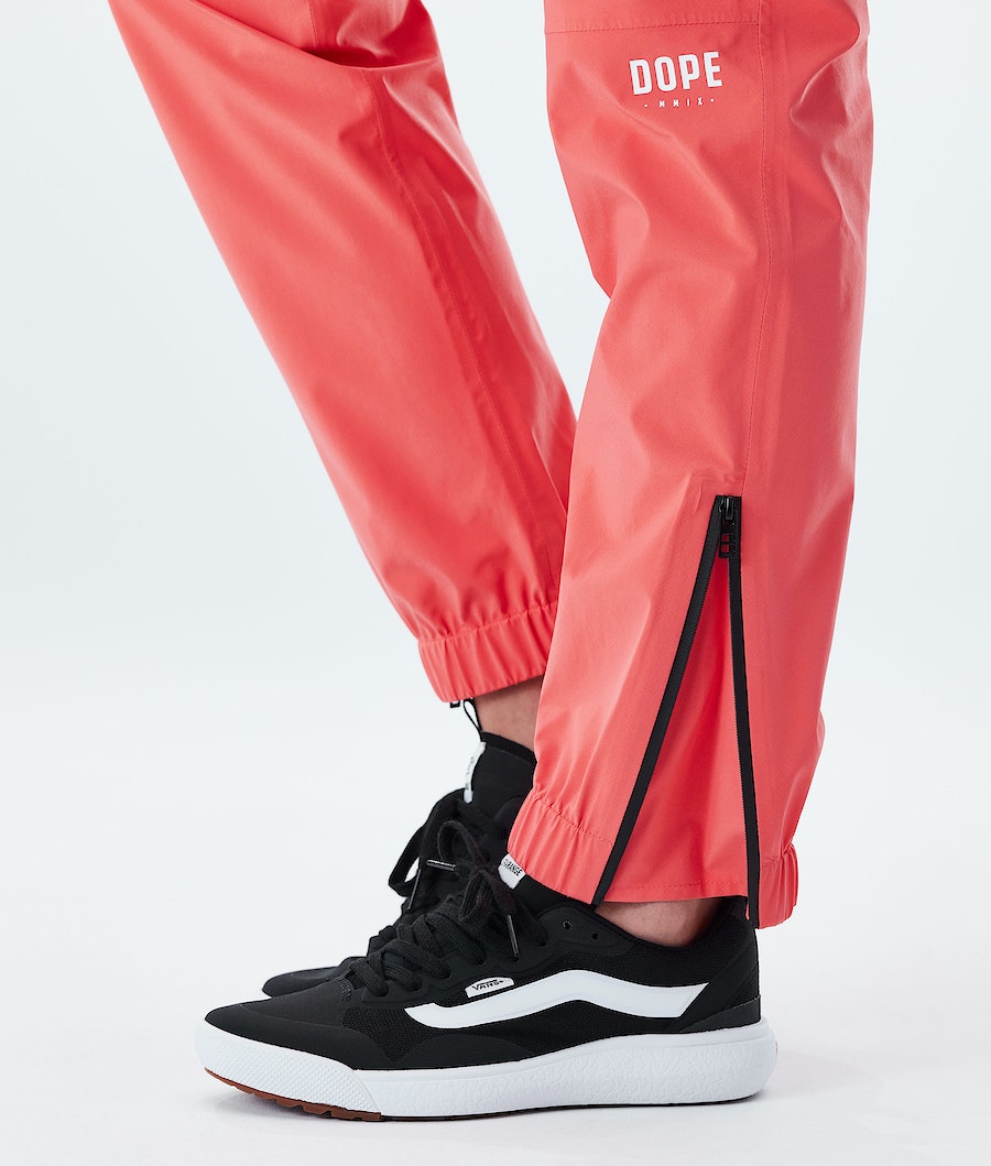Dope Drizzard W Regenhose Damen Koralle | 294-FQYCGA