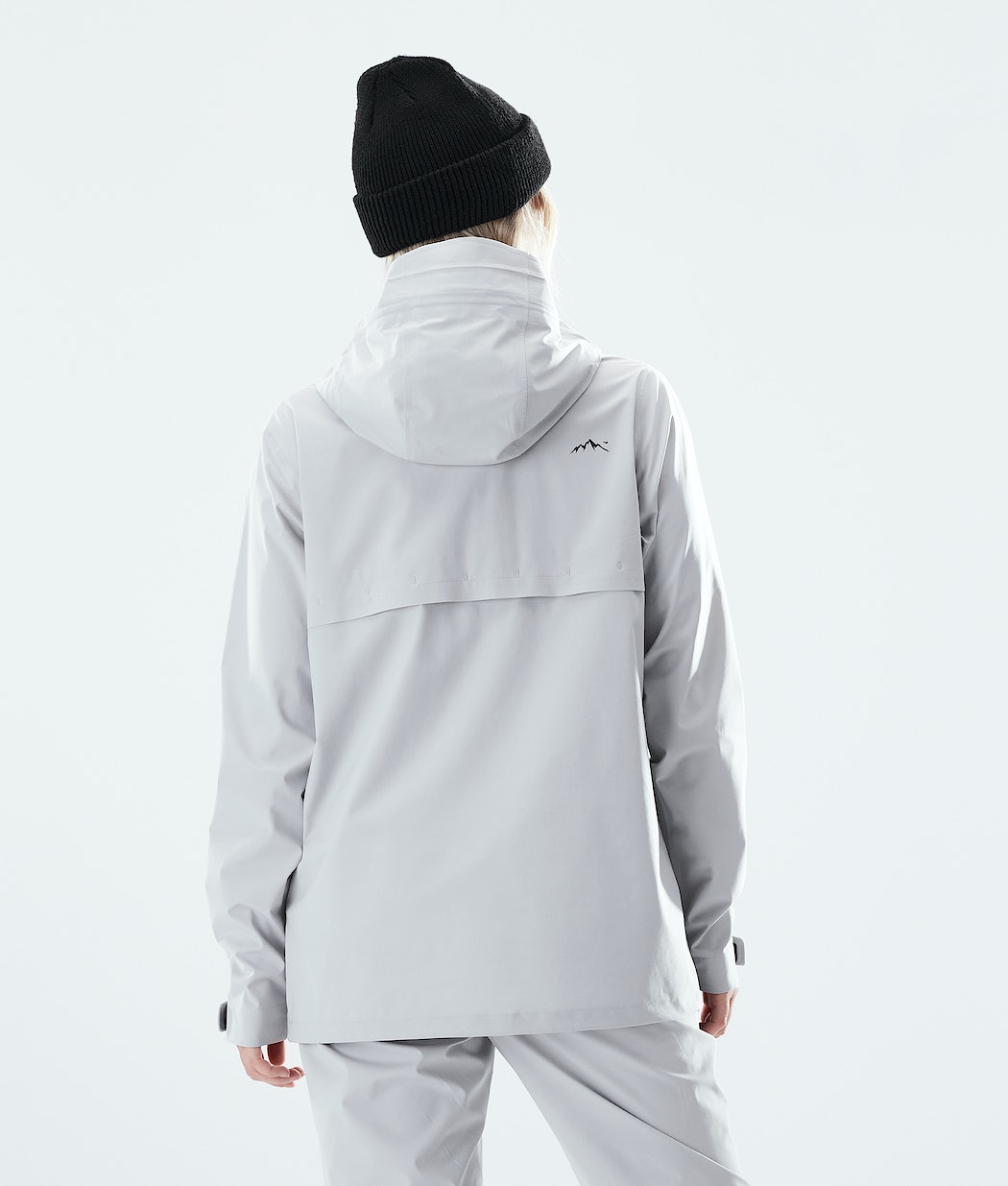 Dope Drizzard W Regenjacke Damen Hellgrau | 105-RSZNLD