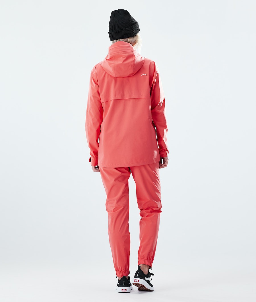 Dope Drizzard W Regenjacke Damen Koralle | 412-TZJAYK