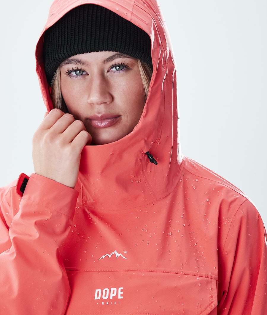 Dope Drizzard W Regenjacke Damen Koralle | 412-TZJAYK