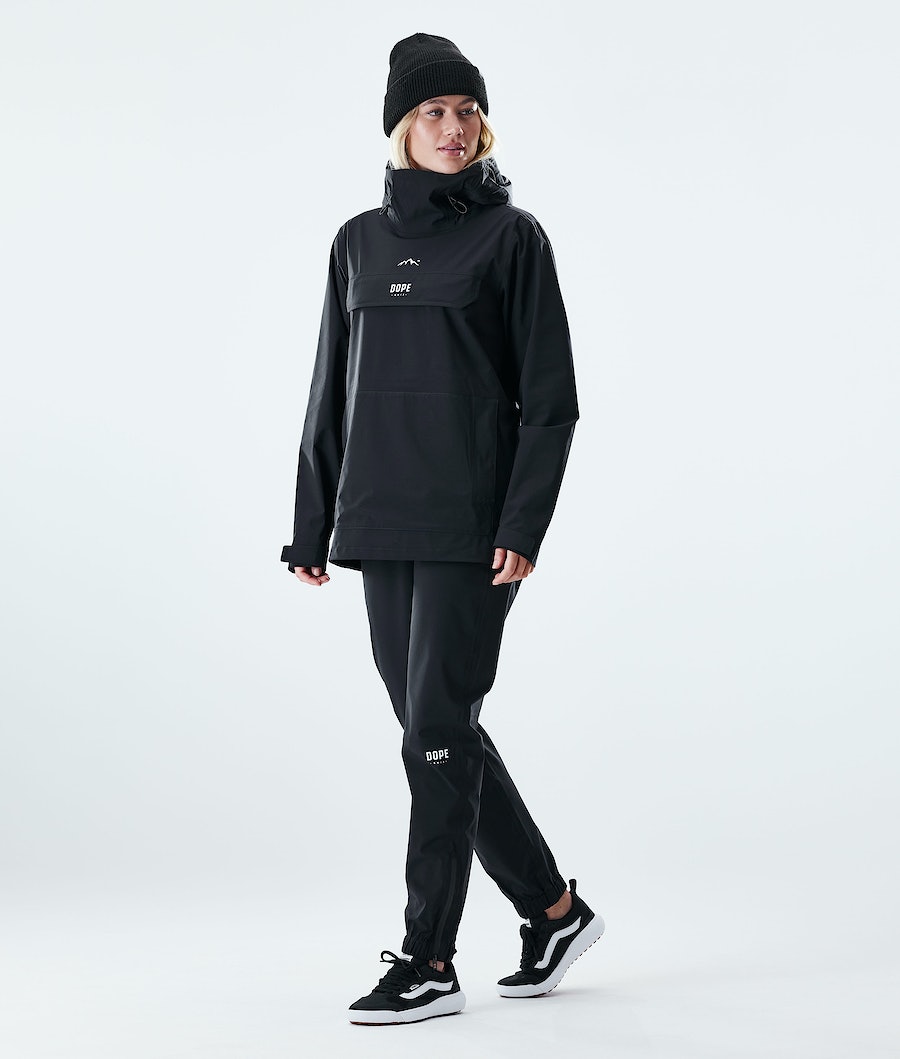 Dope Drizzard W Regenjacke Damen Schwarz | 451-KTRYMG