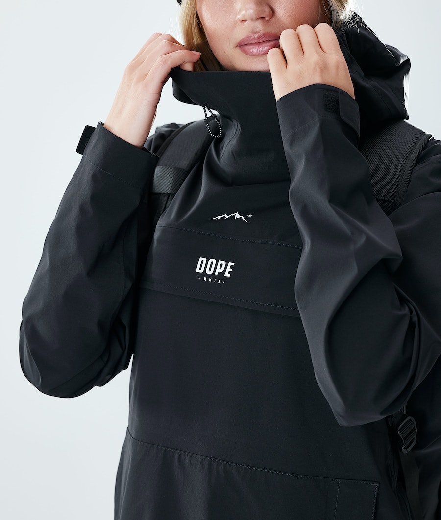 Dope Drizzard W Regenjacke Damen Schwarz | 451-KTRYMG