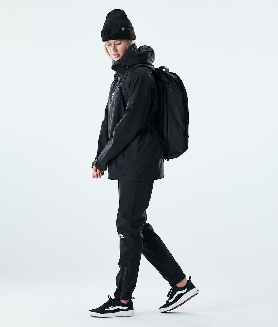 Dope Drizzard W Regenjacke Damen Schwarz | 451-KTRYMG