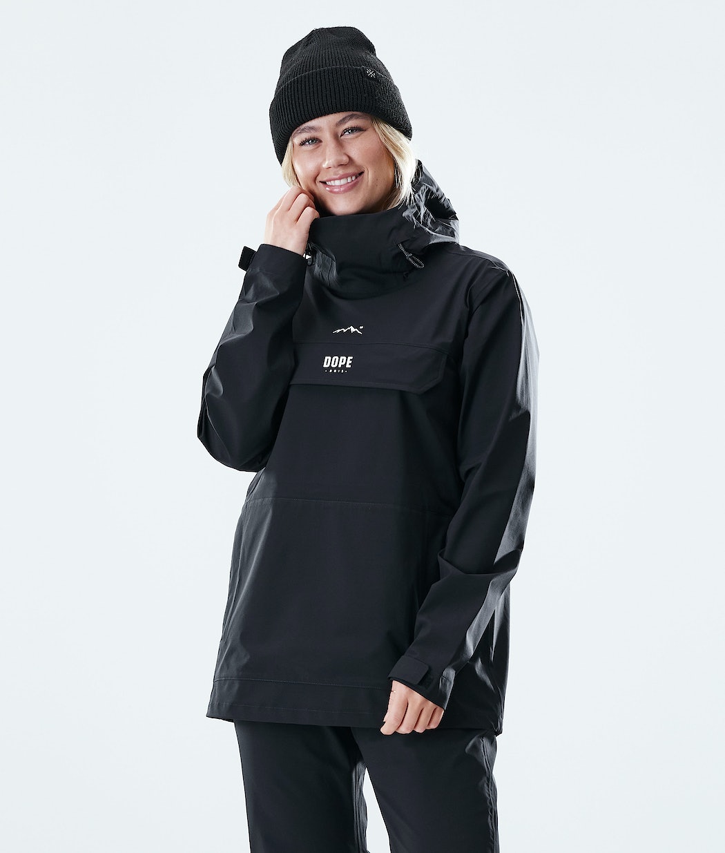 Dope Drizzard W Regenjacke Damen Schwarz | 451-KTRYMG