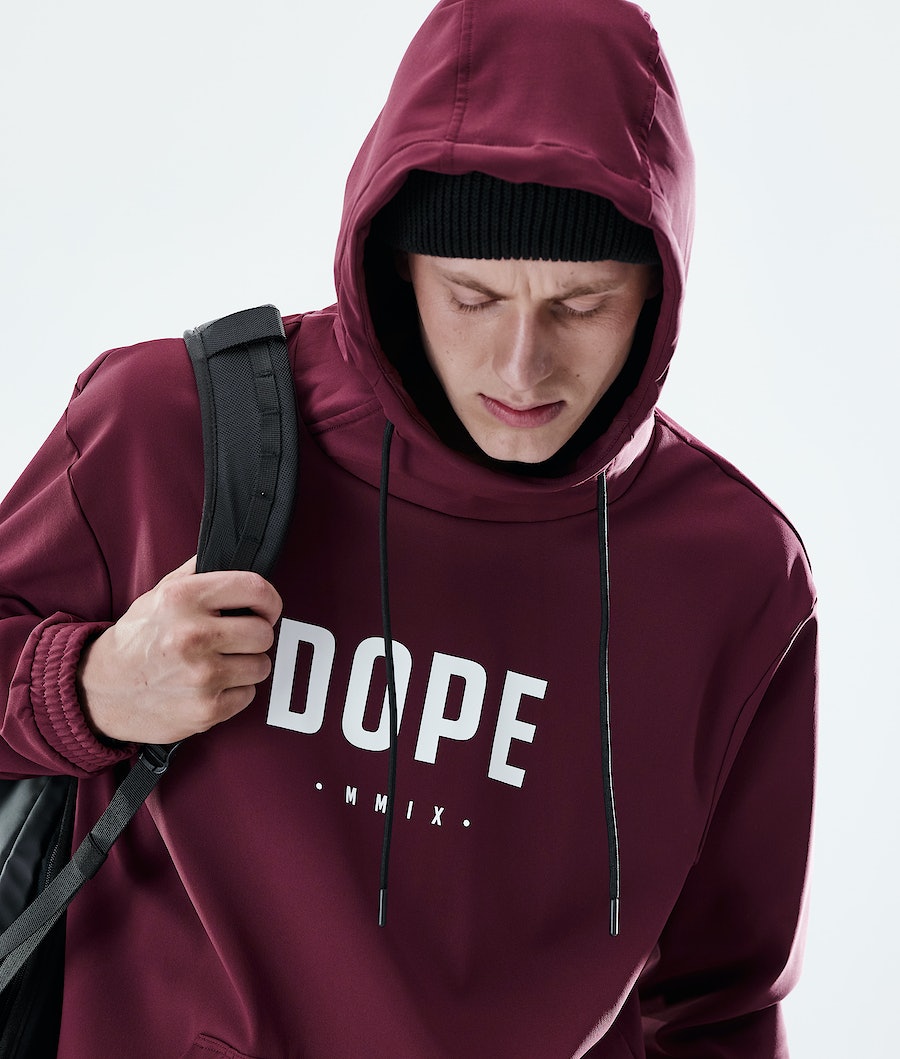 Dope Flight PO Hoodie Herren Bordeaux | 708-JXWQUF