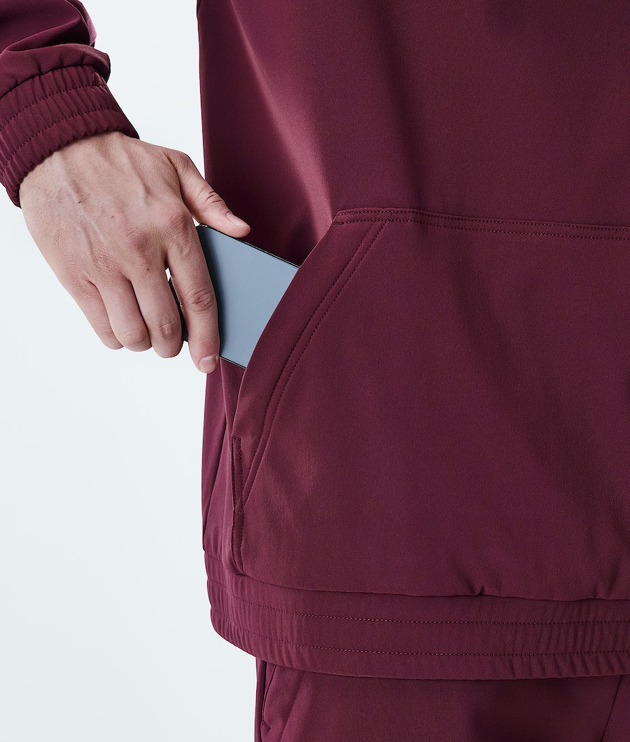 Dope Flight PO Hoodie Herren Bordeaux | 708-JXWQUF