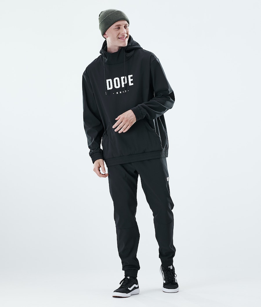 Dope Flight PO Hoodie Herren Schwarz | 593-OYSIMW