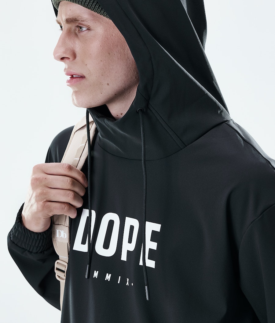 Dope Flight PO Hoodie Herren Schwarz | 593-OYSIMW