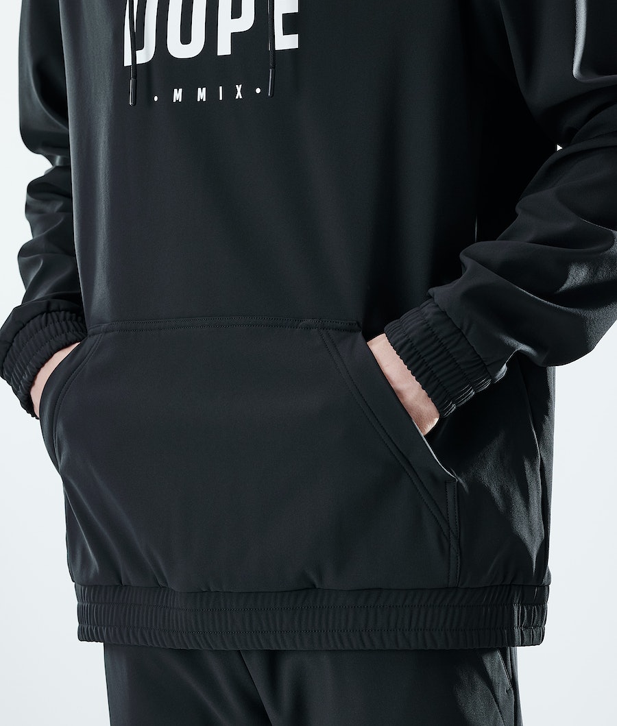 Dope Flight PO Hoodie Herren Schwarz | 593-OYSIMW