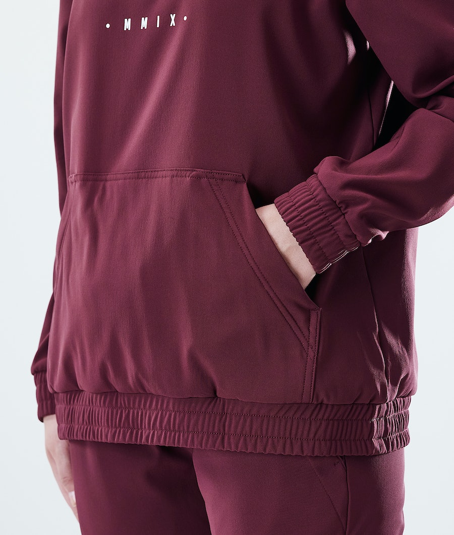 Dope Flight W PO Hoodie Damen Bordeaux | 619-PMJQBE