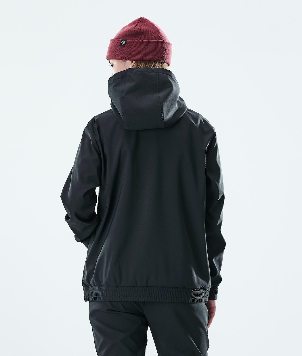 Dope Flight W PO Hoodie Damen Schwarz | 962-KHAJIP