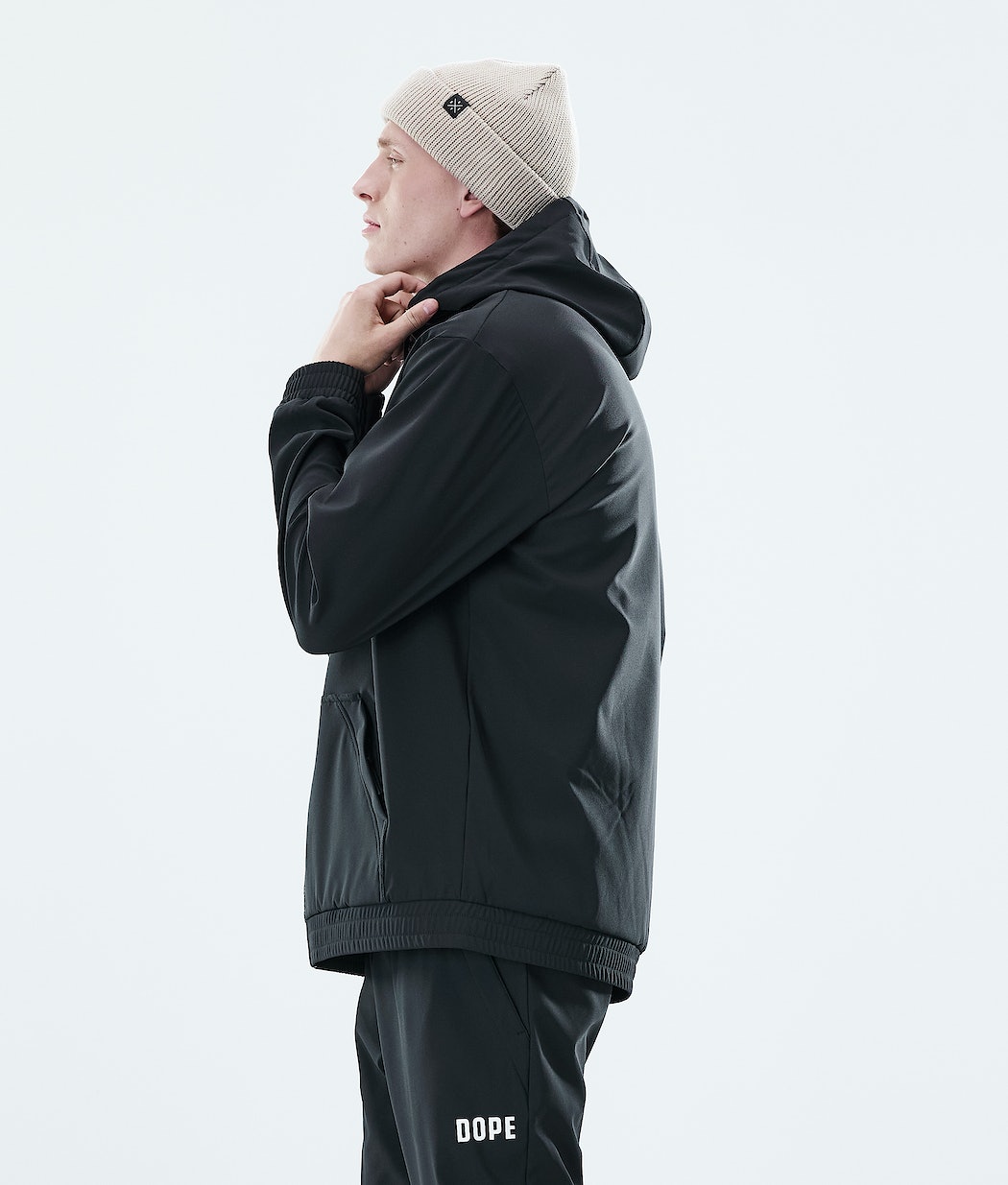 Dope Flight Zip Hoodie Herren Schwarz | 284-FVNAUG