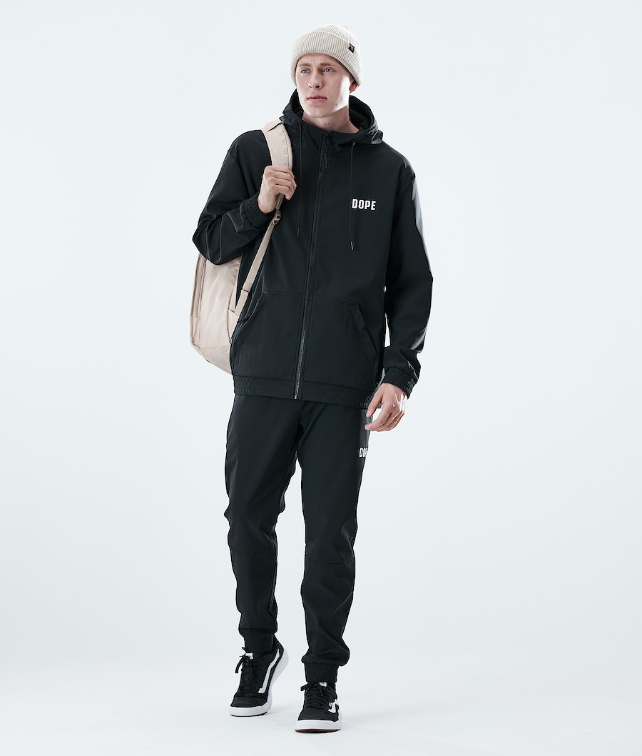 Dope Flight Zip Hoodie Herren Schwarz | 284-FVNAUG