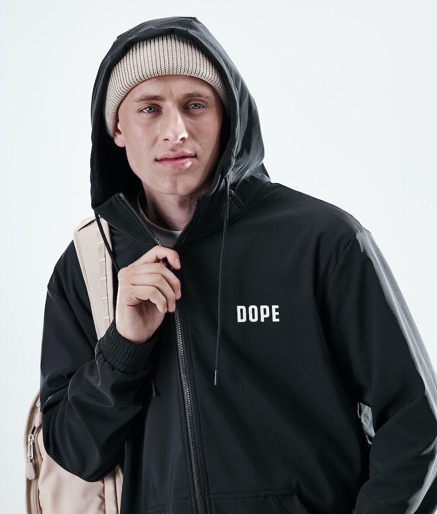Dope Flight Zip Hoodie Herren Schwarz | 284-FVNAUG