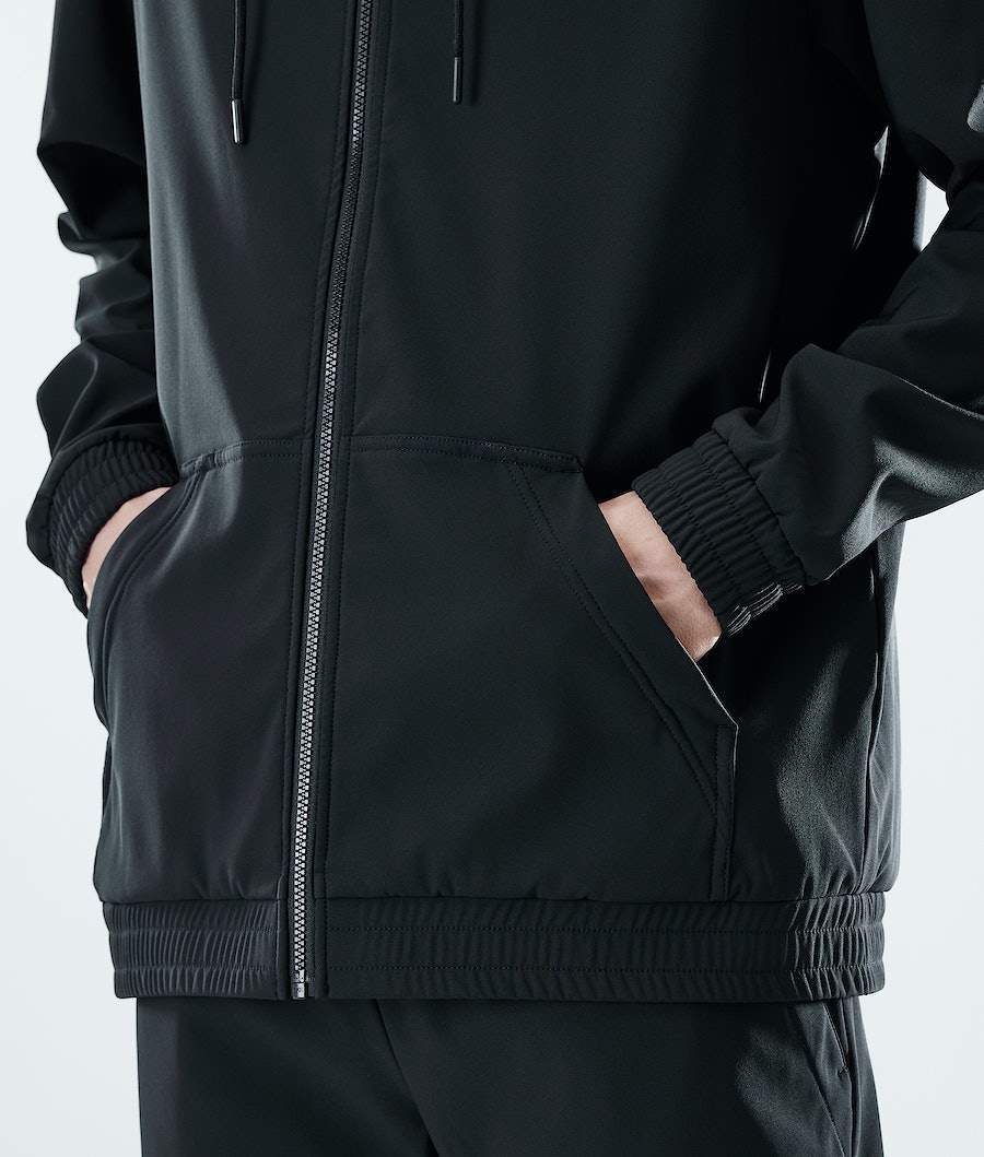 Dope Flight Zip Hoodie Herren Schwarz | 284-FVNAUG