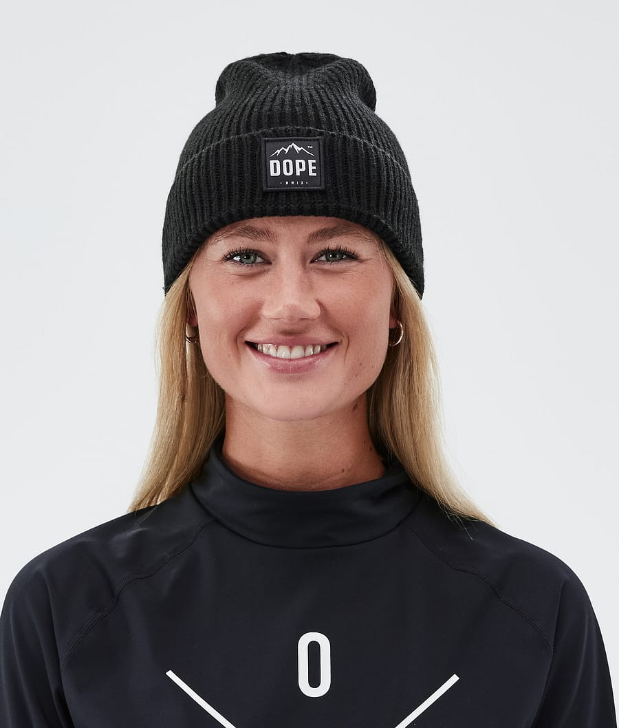 Dope Gerippt Paradise Mütze Damen Schwarz | 960-JGVKSO