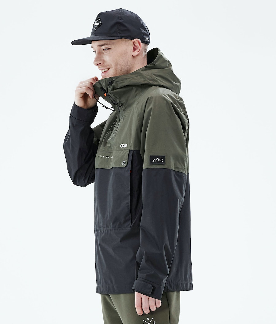 Dope Hiker Light Skijacke Herren Olivgrün Grün Schwarz | 694-WOUXCV