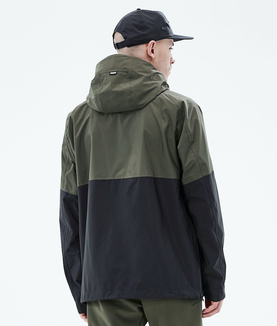 Dope Hiker Light Skijacke Herren Olivgrün Grün Schwarz | 694-WOUXCV